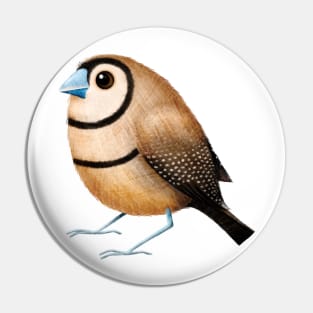 Double-Barred Finch Pin