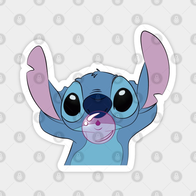 Stitch Magnet by VinnyMoura