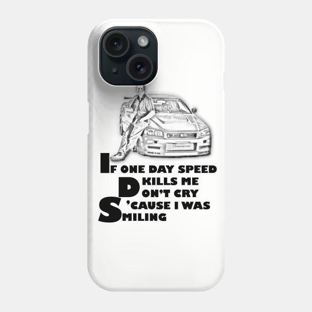 Fast Brian Skyline Phone Case by baaldips