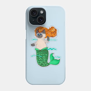 Mermaid Cat Mer Cat Catfish Phone Case