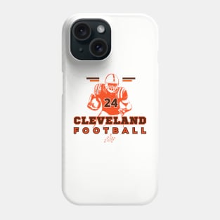 Cleveland Football Vintage Style Phone Case