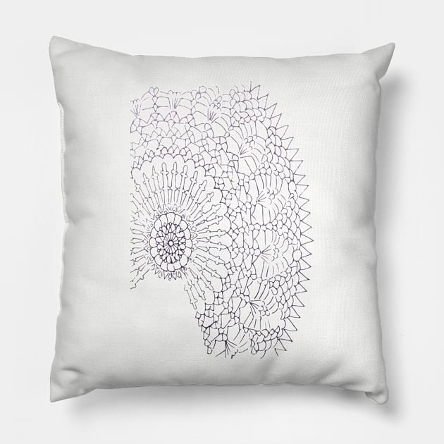 Crochet Design Pillow by wildmagnolia