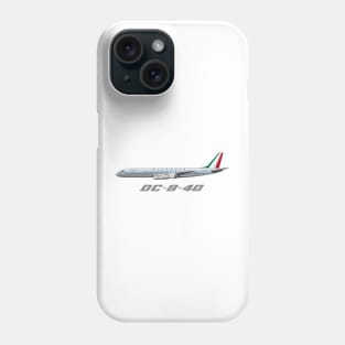 Alitalia DC-8-40 Tee Shirt Version Phone Case