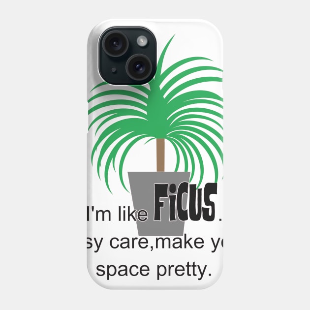 Ficus Phone Case by Mapet