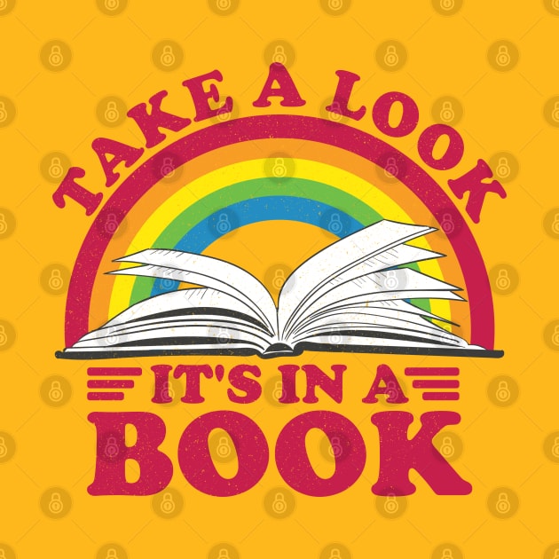 Reading Rainbow - Take a Look It's in a Book by devilcat.art