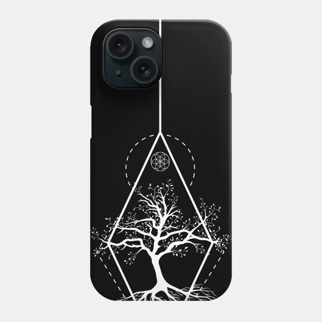 Tree Geometric Phone Case by Insomnia_Project