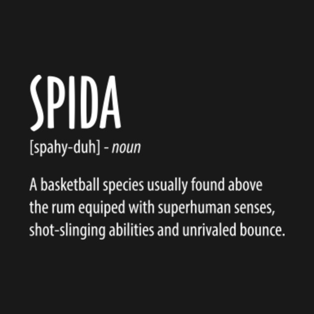 spida definition shirt
