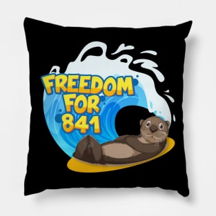 Freedom for 841 Otter Pillow