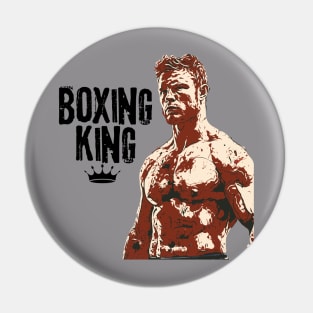 The Boxing King Alvarez Saul FANART Pin