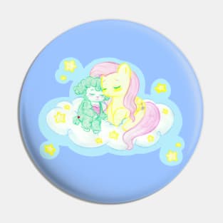 Gentle Heart + Fluttershy Pin