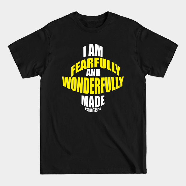 Discover I am Fearfully and wonderfully made Christian T-shirt - Christian - T-Shirt