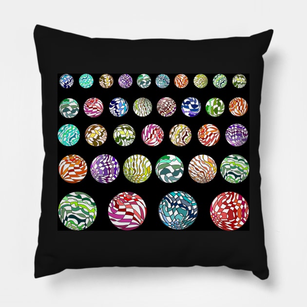 Sphericles taxonomy by Hypersphere Pillow by Hypersphere