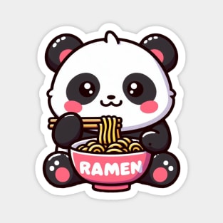 Panda Ramen life noodles Magnet