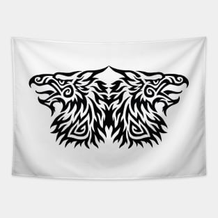 Double Headed Tribal Gryphon Tapestry