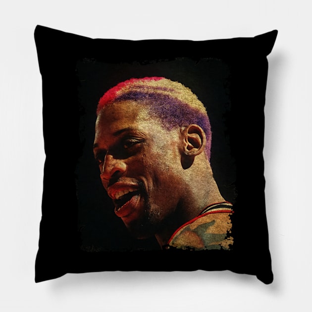 Rodman New Hair Pillow by Omeshshopart