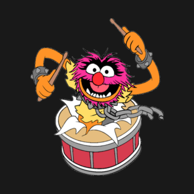 Animal Drummer The Muppets Show - Muppets - Long Sleeve T-Shirt | TeePublic