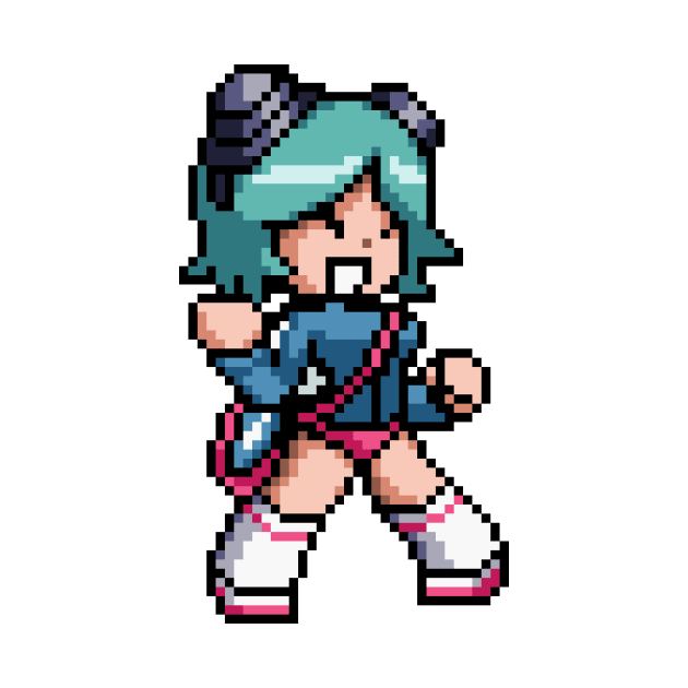 Ramona Flowers Celebration Sprite by SpriteGuy95