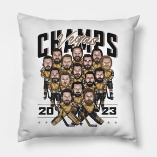 Vegas Hockey Champs 2023 Pillow