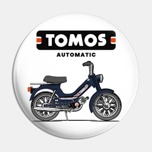 Tomos Automatic - Dark blue Pin