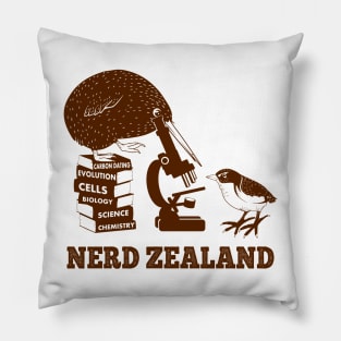 Nerd Zealand Science nerd Pillow