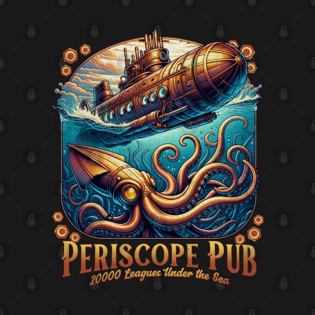 The Periscope Pub Aboard the Treasure Cruise Ship by Joaddo