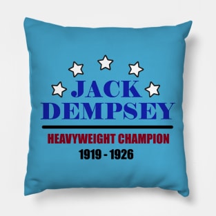 Jack Dempsey - World Heavyweight Champion Pillow