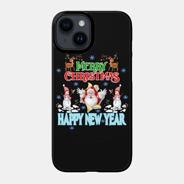 Happy New Year 2023 - Christmas Day - Phone Case | TeePublic