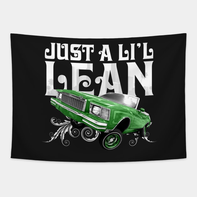 Auto Series Just a Li'l Lean Tapestry by allovervintage