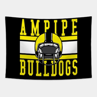 Fictional Ampipe Bulldogs Football Tapestry