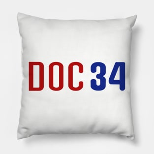 DOC 34, Doc Halladay Philadelphia Baseball Pillow