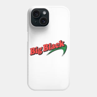 Retro 80s Style Big Black / Newport Design Phone Case