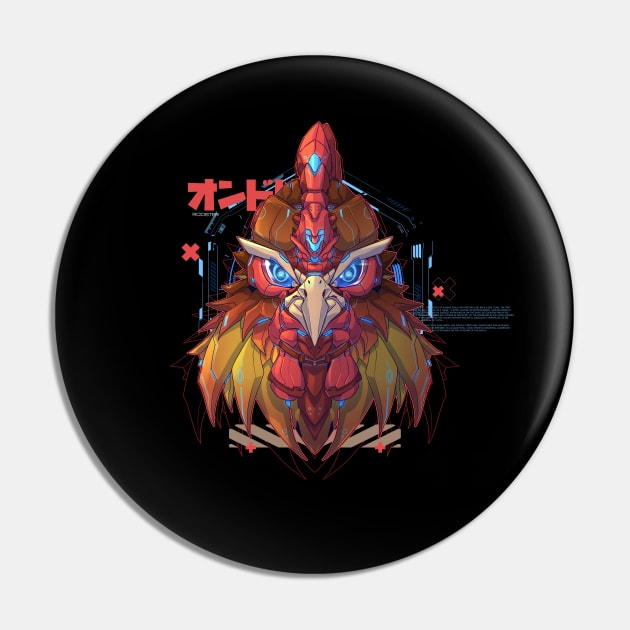 Mecha rooster chicken Pin by Dnz