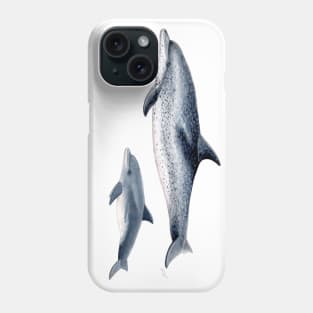 Atlantic spotted dolphin Phone Case