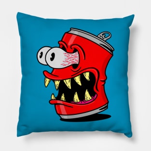 Soda Can monster Pillow