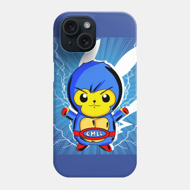 kemonito the mexican brawler Phone Case by jorge_lebeau