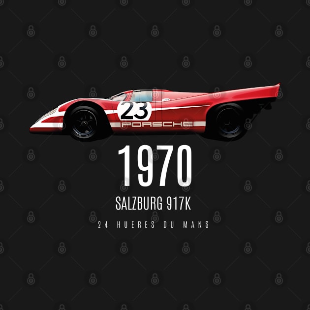 'Salzburg' 917k 1970 Le Mans Winner by funkymonkeytees