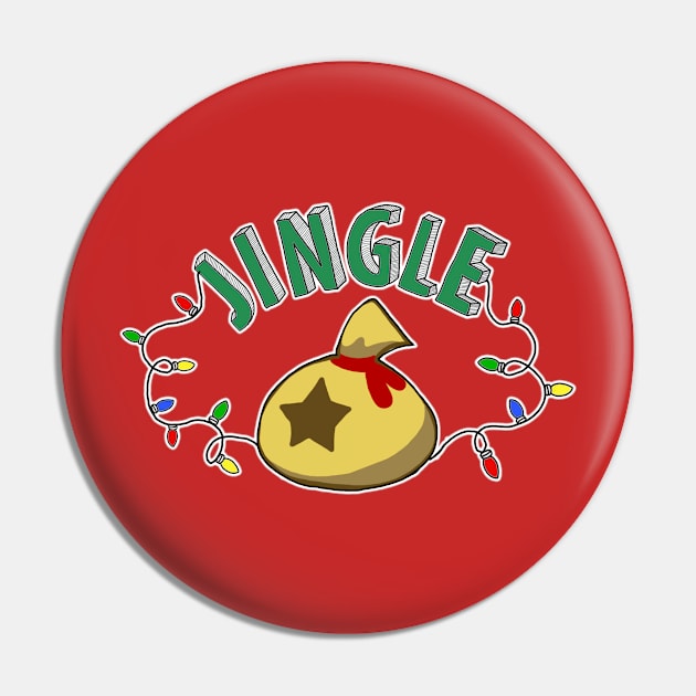 Jingle Bells Pin by LadyTsundere