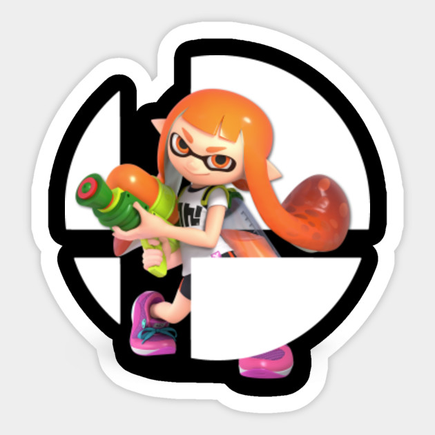 Inkling Girl Super Smash Bros Ultimate Smash Brothers Inkling Girl 6812