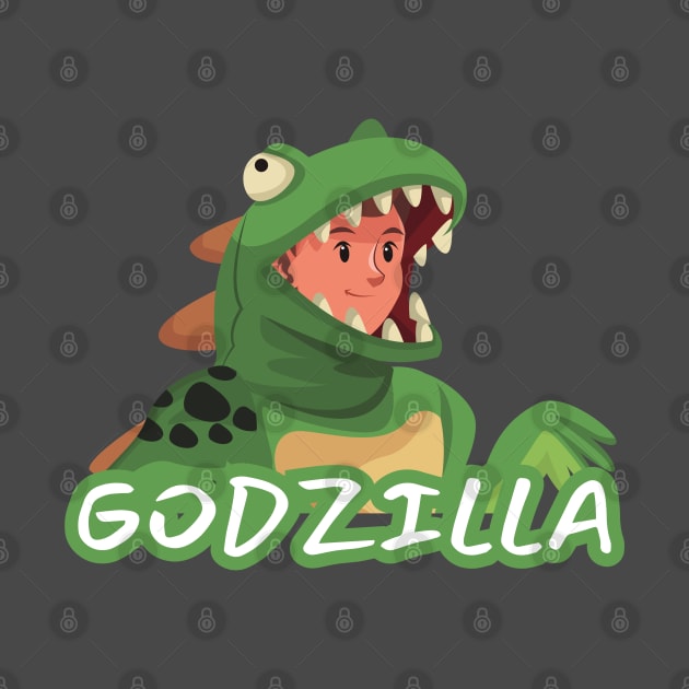 Godzilla Cute by siosydesign