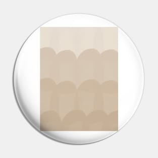 Ombre beige waves pattern Pin