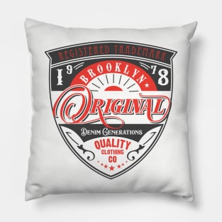 Brooklyn Original denim generations Pillow