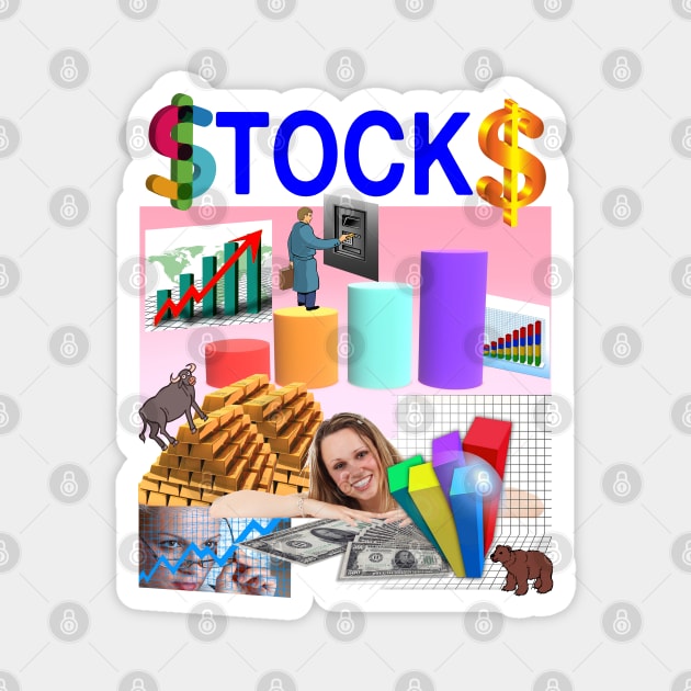 STOCKS Magnet by blueversion