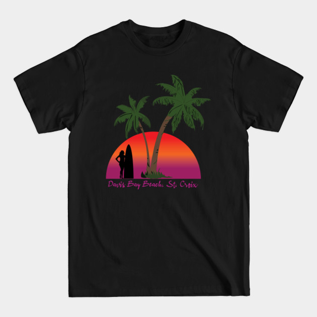 Disover Davis Bay Beach St. Croix - Davis Bay Beach St Croix - T-Shirt