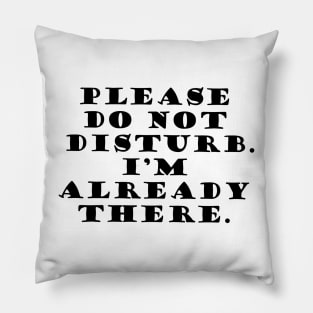 Already Disturbed Pillow