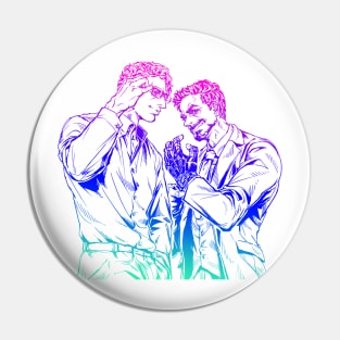 Science Bros Badass Pin