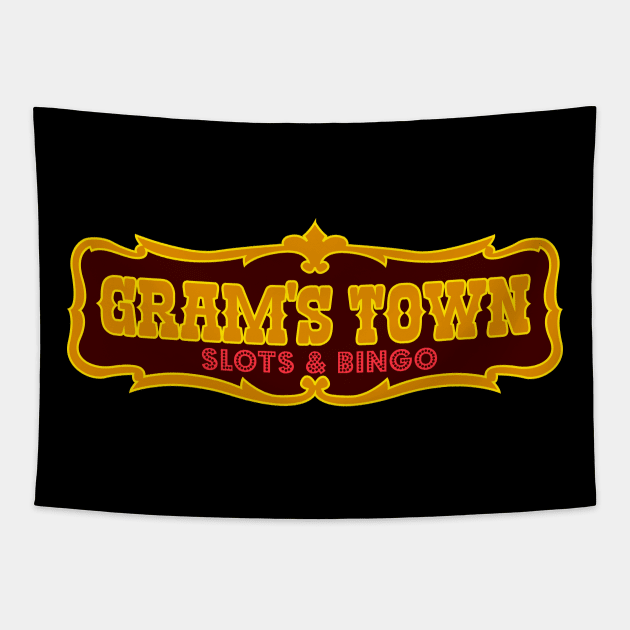 Gram's Town Tapestry by MinerUpgrades