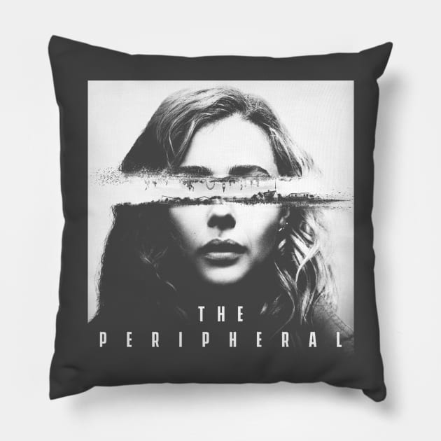 The Peripheral Chloe Grace Moretz Pillow by Stalwarthy