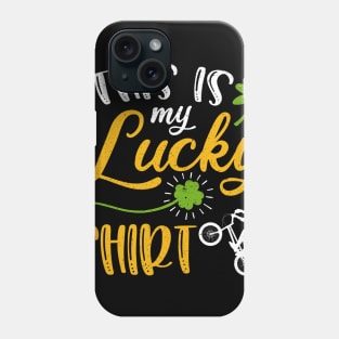 BMX This is My Lucky Shirt St Patrick's Day Phone Case