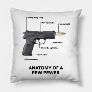 The Anatomy of a Pew Pewer Pillow