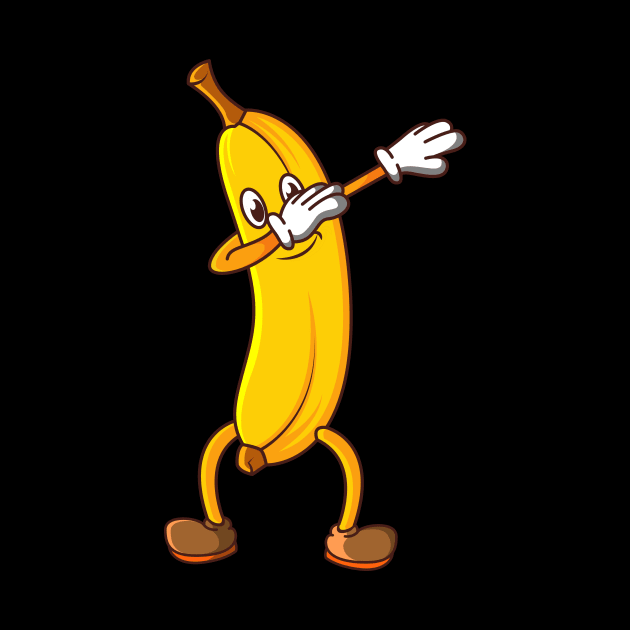 Cool Dabbing Banana Dab Gift by Delightful Designs